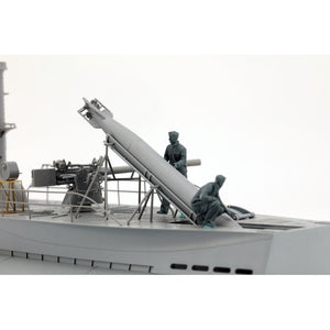 Border Model BR-003 German Submarines &amp;amp; Commanders (Loading) resin figures 5 Pcs. 1/35 – immagine 3