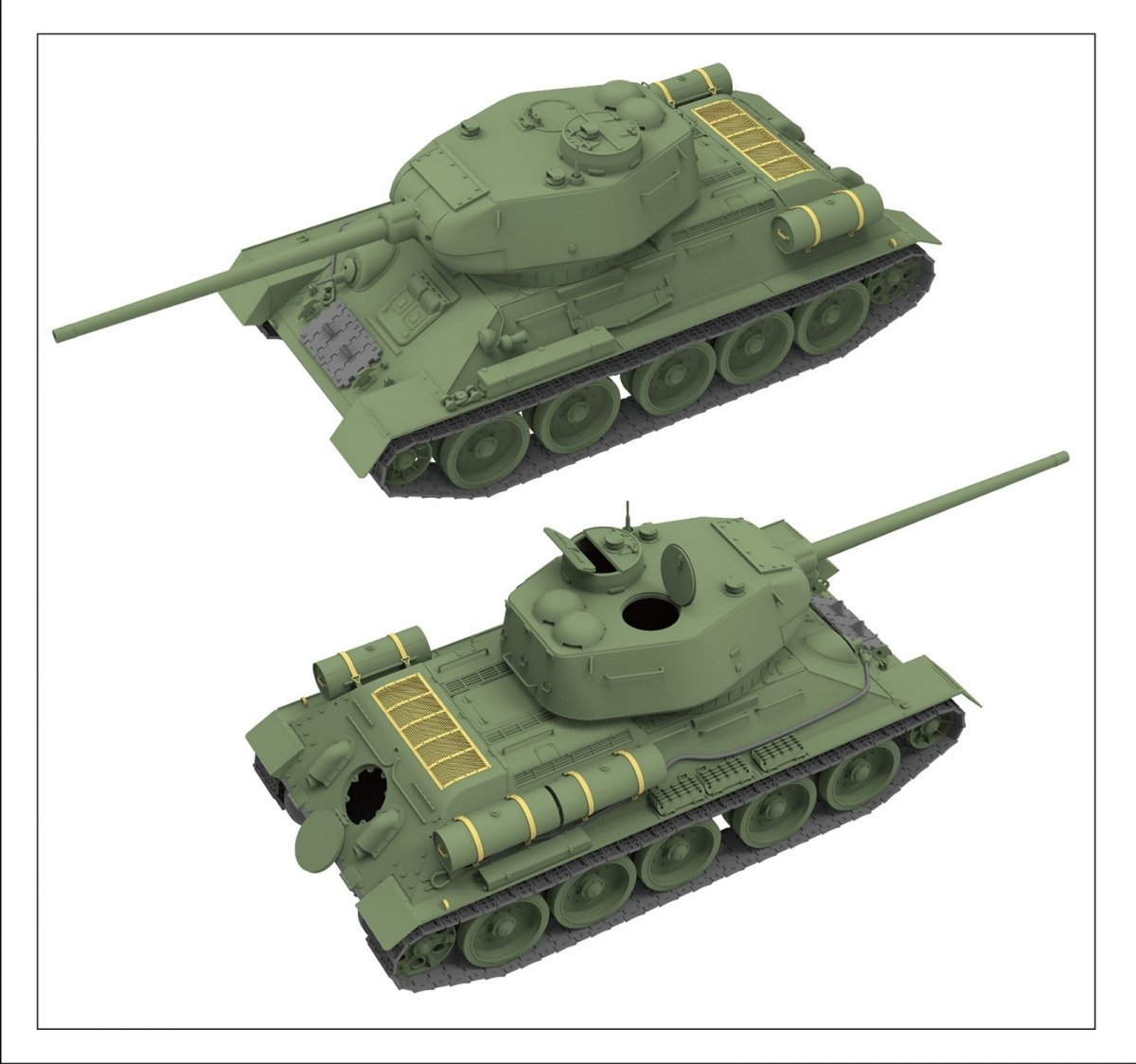 Rye Field Model 5040 T-34/85 Model 1944 No.174 Factory 1/35 – obrázek 3