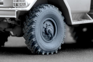 ScaleX WM 35017S ZIL 131 Sagged wheel set (for ICM) 1/35