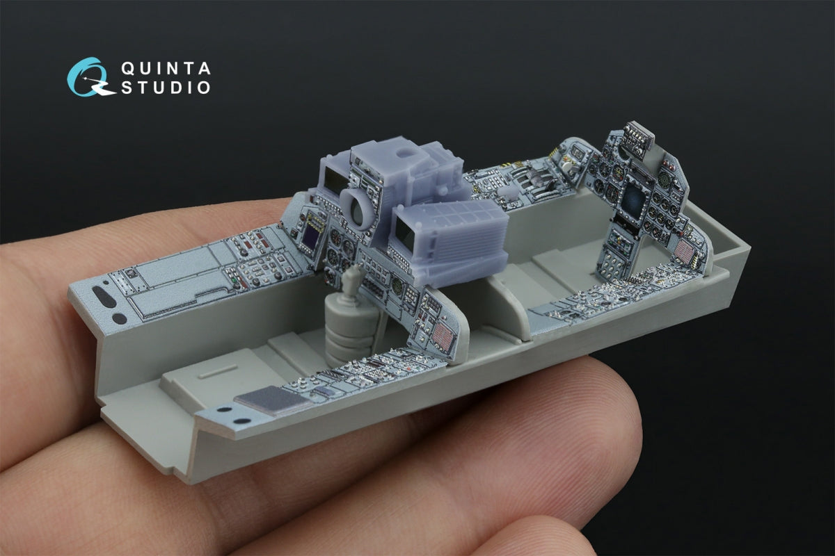 Quinta Studio QDS+48519 Tornado ECR 3D-Printed coloured Interior on decal paper (Italeri) (small version) (with 3D-printed resin parts) 1/48 – zdjęcie 11