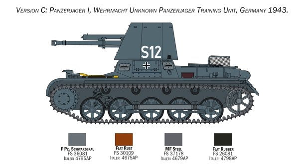 Italeri 6577 Panzerjäger I 1/35 – imagen 4