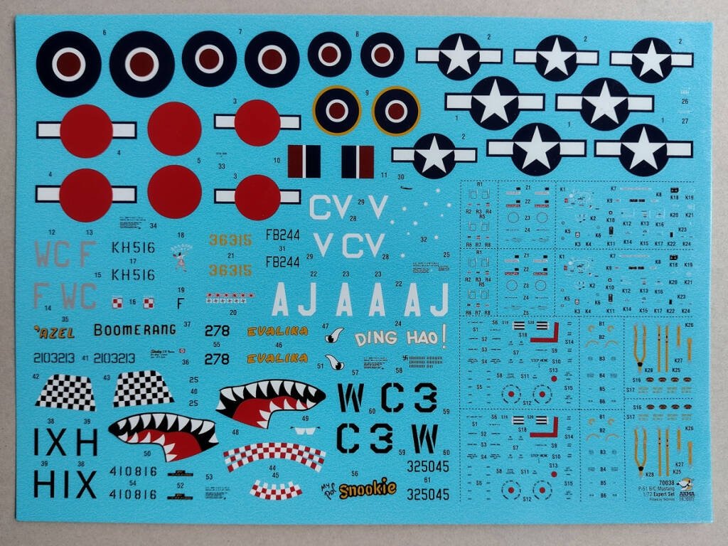 Arma Hobby 70038 P-51 B/C Mustang™ Expert Set 1/72 – image 14