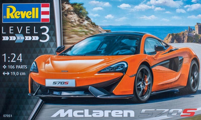 Revell 07051 McLaren 570S 1/24
