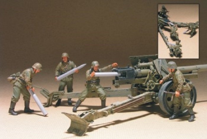 Hobby Fan HF559 GERMAN PAK43/41 GUN CREW- 4 FIGURES 1/35