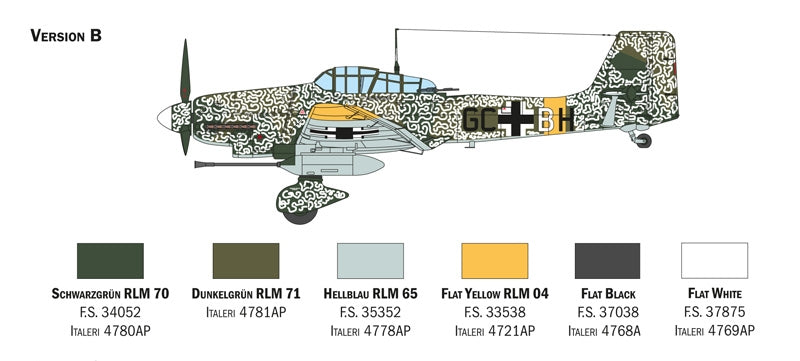 Italeri 2830 Ju 87 G-1 Stuka Kanonenvogel 1/48 – image 5