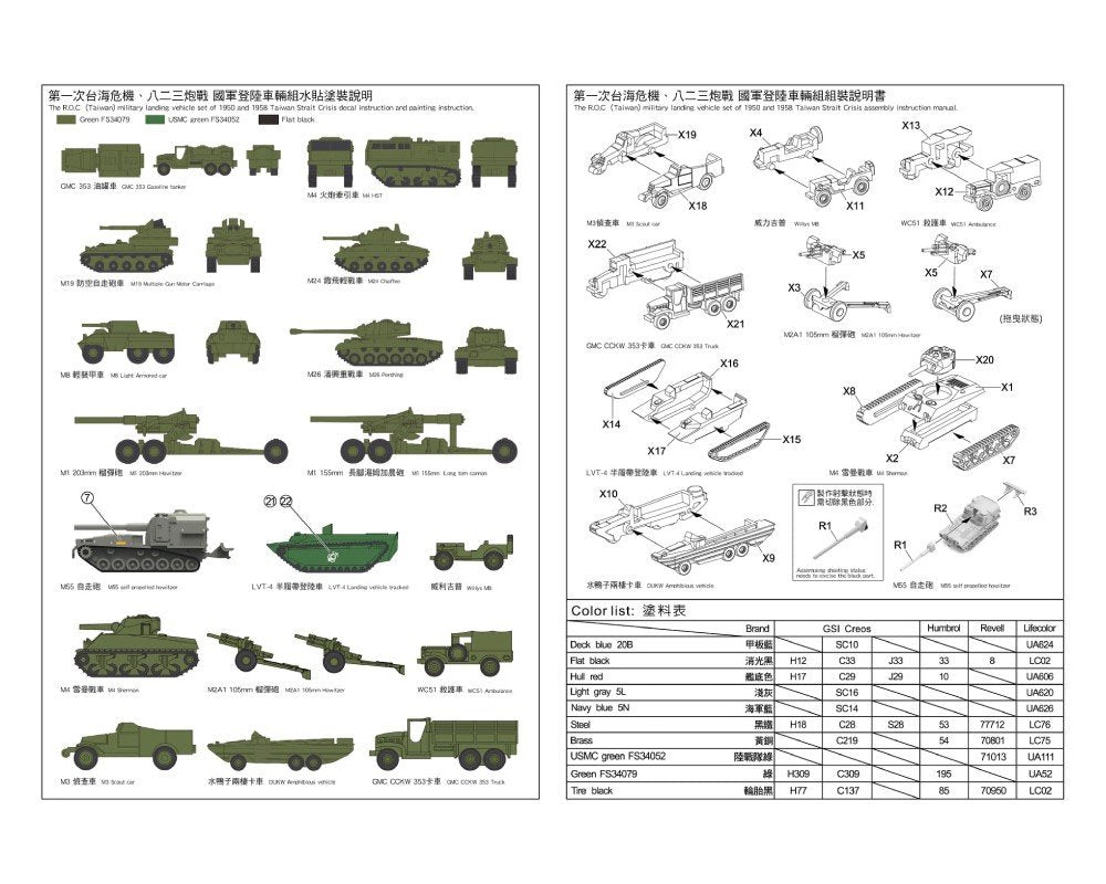 AFV Club SE735S02 ROC LCT Mk.6 &amp;amp; Landing Vehicle Set 1/350 – image 3