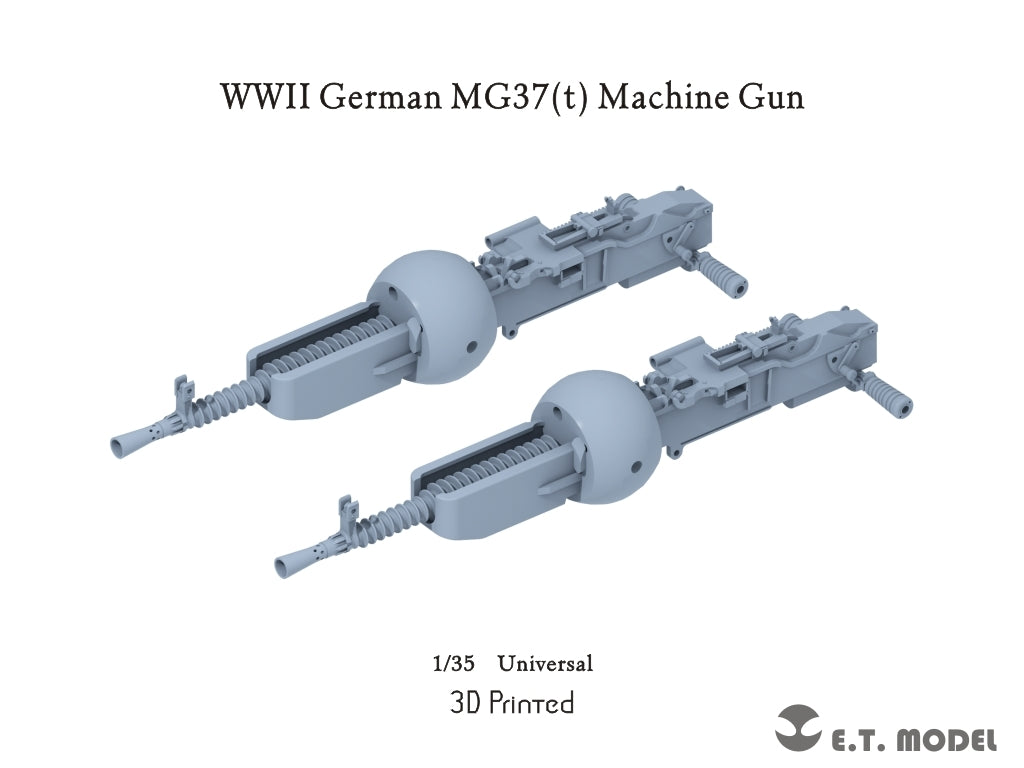 ET Model P35-363 WWII German MG37（t）Machine Gun 1/35
