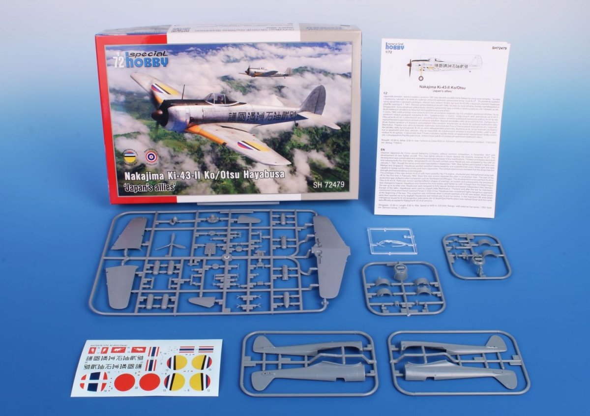 Special Hobby 72479 Nakajima Ki-43-II Ko/Otsu Hayabusa &amp;#39;Japan&amp;#39;s allies&amp;#39; 1/72 – Bild 2