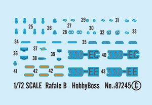 Hobby Boss 87245 French Dessault Rafale B 1/72 – image 7