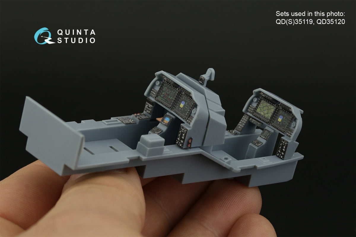 Quinta Studio QD35120 AH-1Z luminous displays for QD+35119/QDS-35119 sets (Academy) 1/35 – Bild 7