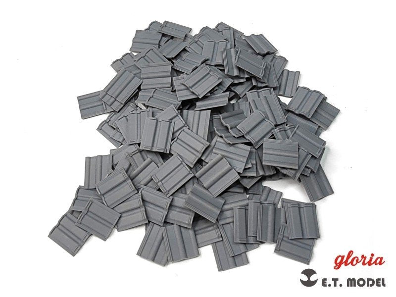 ET Model P35-207 MODERN Roof Tiles Mendip Type 1/35 (roof tiles) – obrázek 3
