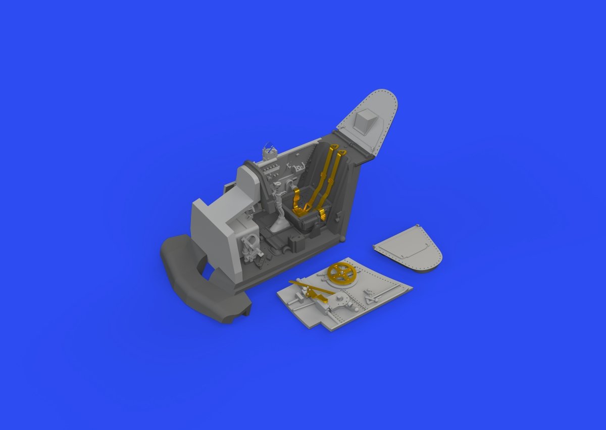 Eduard 672288 S-199 cockpit Erla canopy PRINT EDUARD 1/72 – image 4