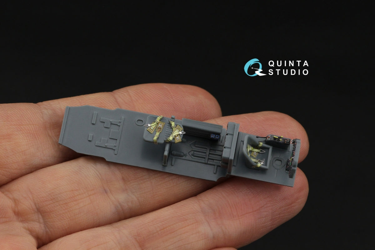 Quinta Studio QD72188 Bf 110G2/4 3D-Printed &amp;amp; colored Interior on decal paper (Eduard) 1/72 – Bild 6