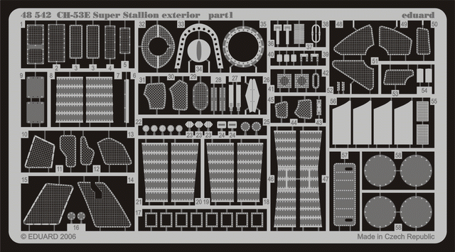 Eduard BIG4875 CH-53E 1/48 ACADEMY, MRC – zdjęcie 7