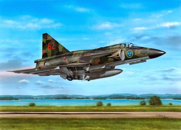 Special Hobby 48148 Saab AJ-37 Viggen Attack Version 1/48