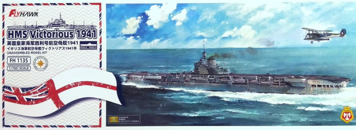 FlyHawk Model FH1135 HMS Victorious 1/700 – obrázek 2