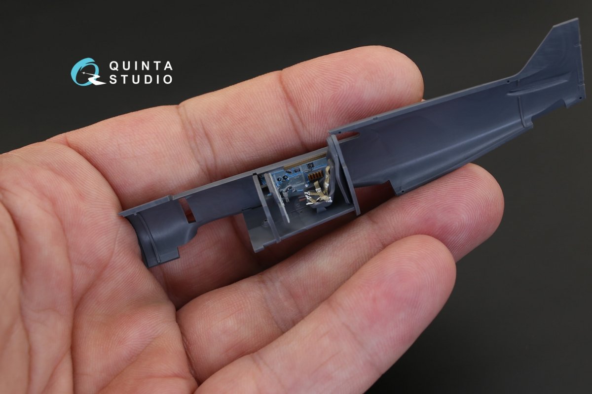Quinta Studio QD72010 La-5 3D-Printed &amp;amp; colored Interior on decal paper (for ClearProp kit) 1/72 – obrázek 7