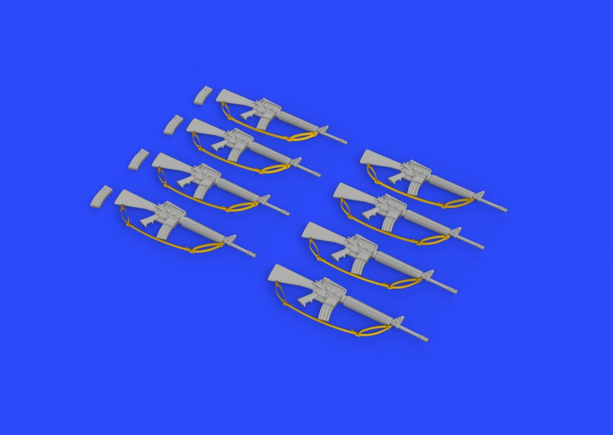 Eduard 635012 M16 rifle Gulf War 1/35 – image 3
