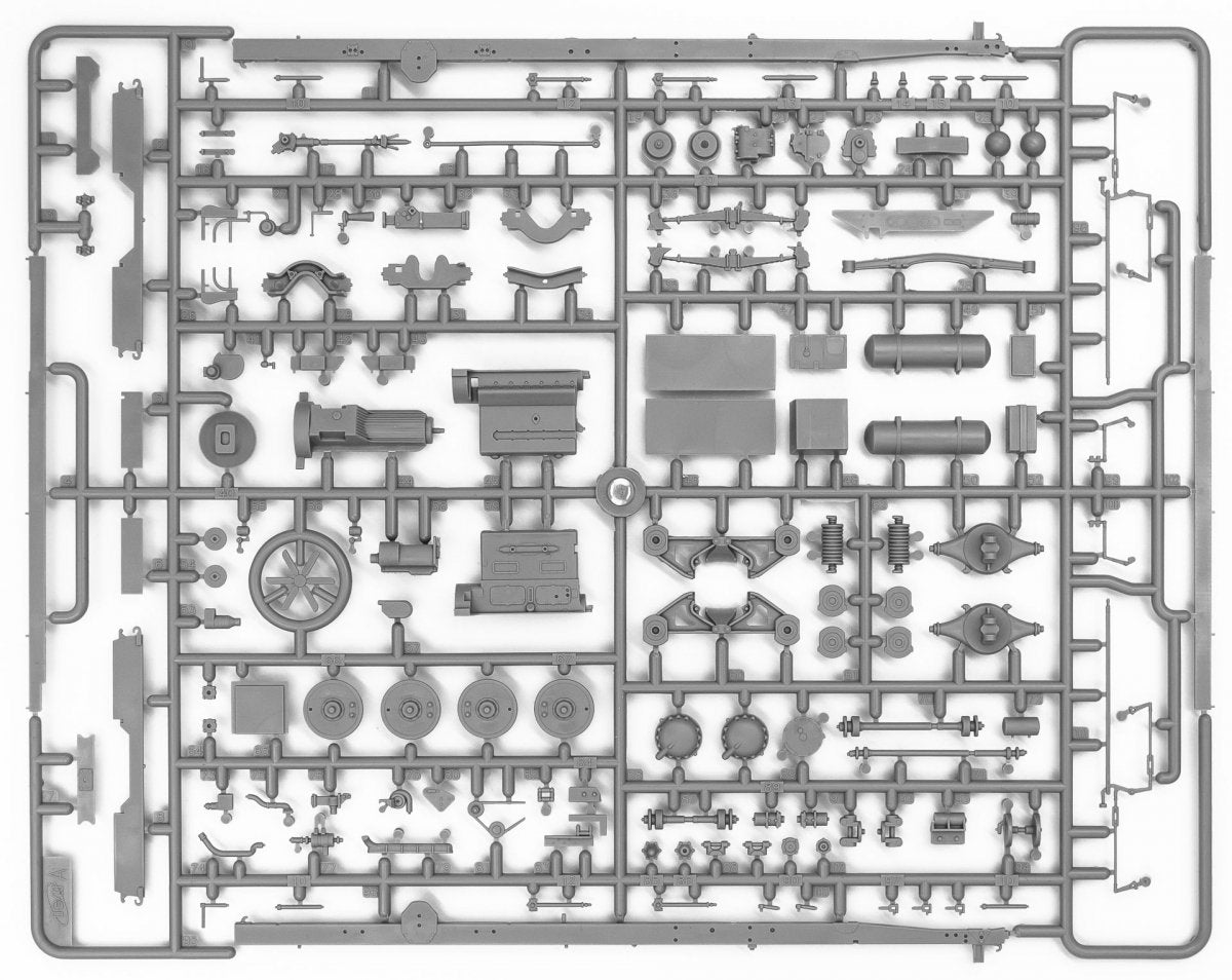ICM DS3509 Wehrmacht Radio Trucks (Henschel 33D1 Kfz.72, Krupp L3H163 Kfz.72) 1/35 – image 10