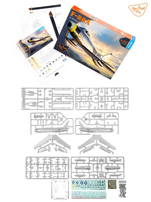 Clear Prop! CP72055 North American F 86 A Sabre in Korea - Early Variants (Advanced Kit) – obrázek 3