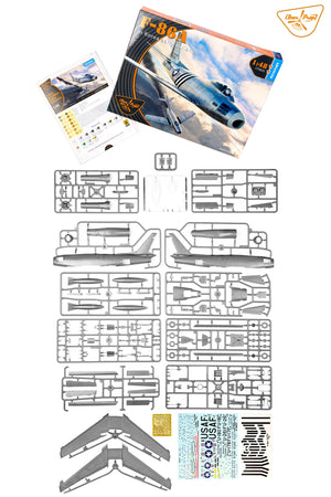 Clear Prop! CP4825 North American F-86 A Sabre in Korea Early Variants (Advanced Kit) 1/48 – imagen 4