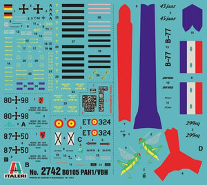Italeri 2742 BO 105 / PAH.1 1/48 – zdjęcie 7