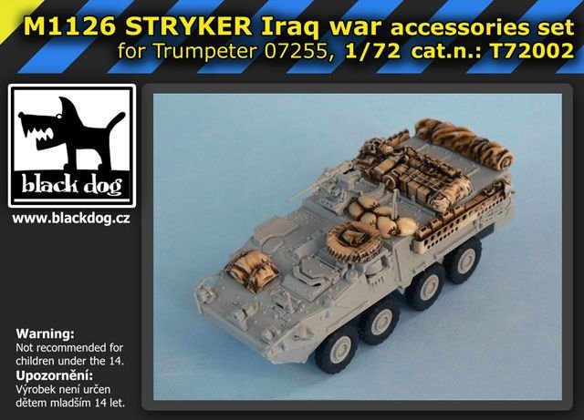 Black Dog T72002 M1126 STRYKER Iraq War for Trumpeter 07255 1/72 – Bild 6
