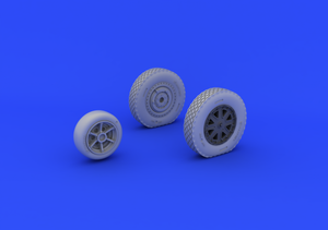 Eduard 632073 P-39 wheels late KITTY HAWK 1/32 – obrázek 3