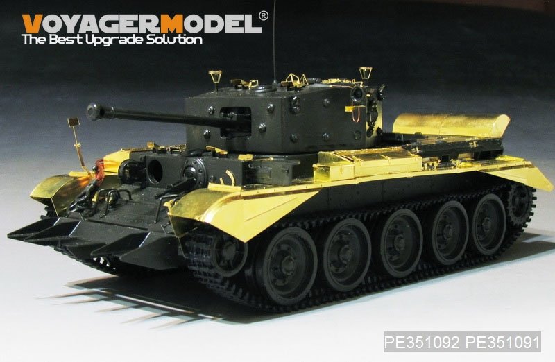 Voyager Model PE351092 WWII UK Cromwell Mk. IV/Centaur CSMk IV Fenders for Tamiya 1/35 – imagen 7