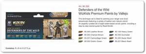 Vallejo 80255 Wizkids Defenders of the Wild Set 8x8ml – image 2