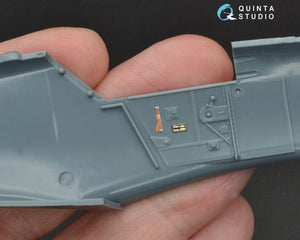 Quinta Studio QD48094 Bf 109G-6 3D-Printed &amp;amp; colored Interior on decal paper (for Eduard kit) 1/48 – image 5