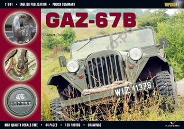Kagero 11011 GAZ-67B (without decals) EN/PL