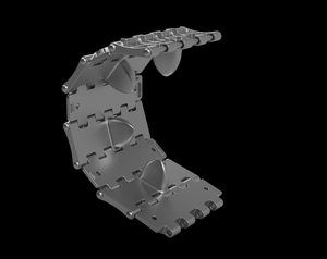 Panzer Art TR35-026 T-34 500mm Waffle pattern tracks Zavod 112 1/35 – Bild 3