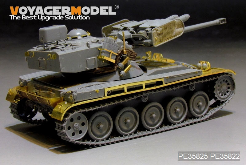 Voyager Model PE35825 Modern French AMX-13/75 w/SS-11 ATGM light tank basic (smoke discharger, Atenna base Include）For TAKOM 2038 1/35 – image 11