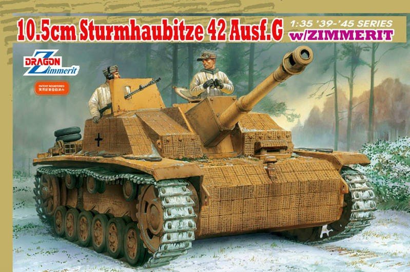 Dragon 6454 10.5cm Sturmhaubitze 42 Ausf.G w/Zimmerit 1/35