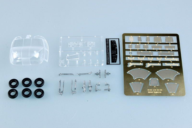 Trumpeter 05105 CH-47D CHINOOK 1/35 – obrázek 9
