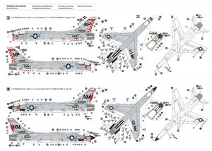 Hobby 2000 72073 F-8E Crusader MiG Killers (ACADEMY + CARTOGRAF + MASKS) 1/72 – Bild 2