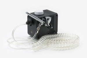Tamiya 74563 SPRAY-WORK AIR COMPRESSOR ADV. W/Sparmax Airbrush Sx 0.3D – image 2