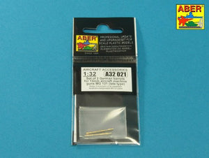 Aber A32021 Set of 2 barrels for German 13mm aircraft machine guns MG 131 (late type) 1/32 – image 4
