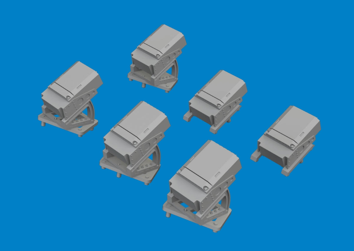 Eduard 6481119 UH-60 flare dispensers PRINT ICM 1/48 – image 2