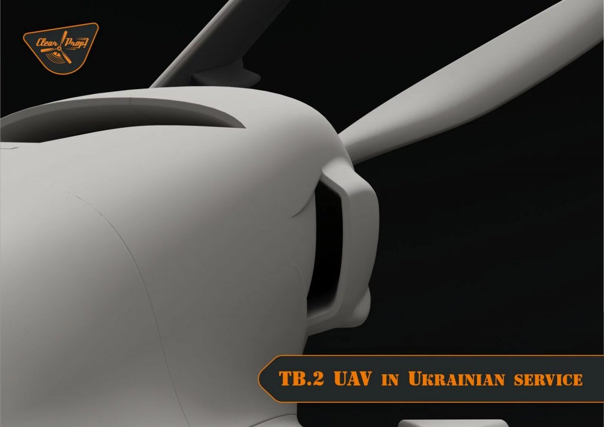 Clear Prop! CP4812 TB.2 UAV in Polish Service STARTER KIT 1/48 – Bild 14