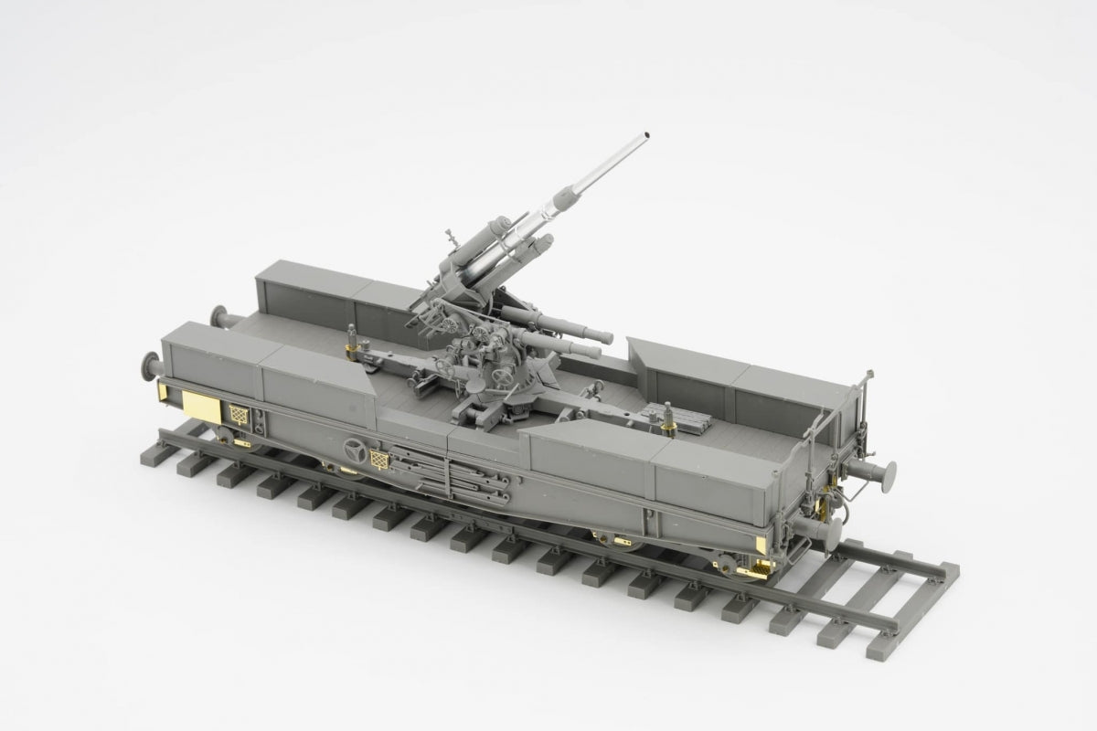 Border Model BT-044 German 88mm Gun Flak 36 w/SSys Wagon 1/35 – image 3