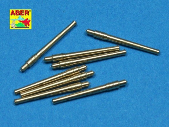 Aber 1/700L-28 Ensemble de 8 canons Vickers type 41 L45 de 356 mm (14 pouces) pour Kongo, Haruna, Hiei, Kirishima 1/700
