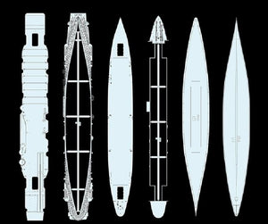 FlyHawk Model FH1135 HMS Victorious 1/700 – obrázek 3