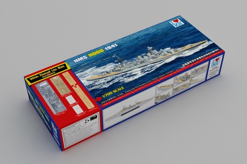 I Love Kit 65703 HMS Hood 1941 Top Grade 1/700 – image 2