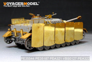 Voyager Model PEA321 WWII German StuG.IV Pivot-Mounting Swinging Type Hull Side Armor Skirts (For DRAGON) 1/35 – image 8