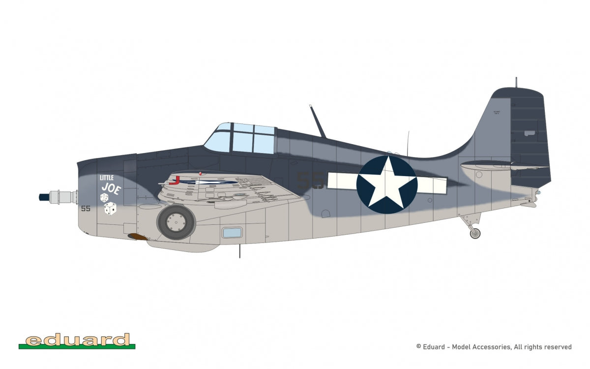 Eduard 84204 F4F-4 Wildcat Late - The Weekend Edition 1/48 – obrázek 3