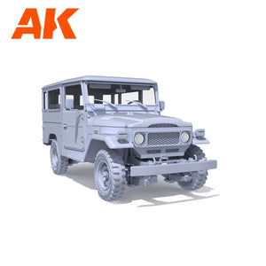 AK Interactive AK35001 FJ43 SUV AVEC TOIT RIGIDE 1/35 – image 4