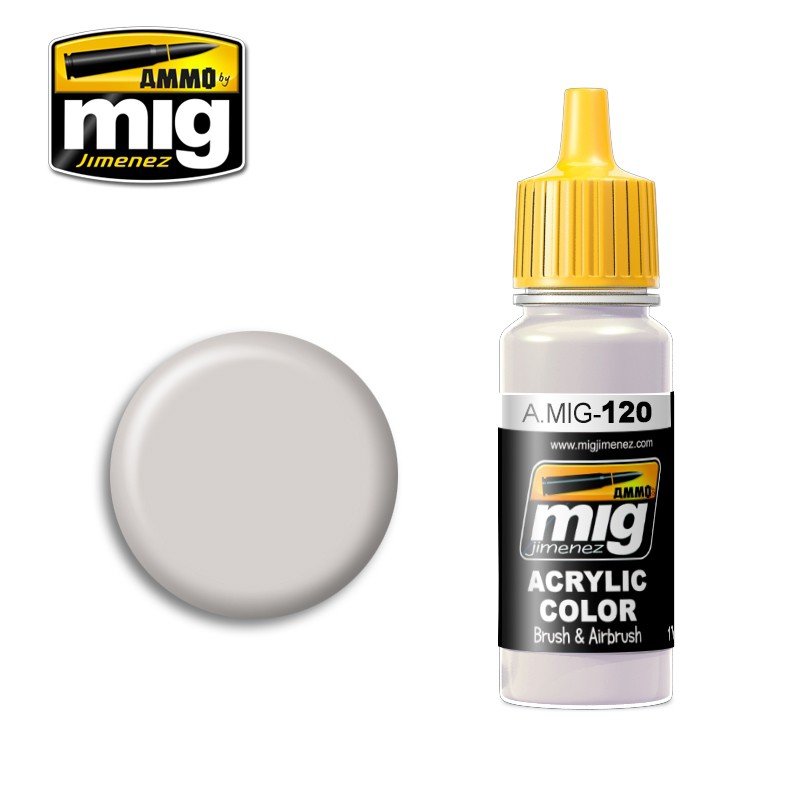 MUNITIONS de Mig Jimenez 0120 BRUN CLAIR-GRIS 17ml.