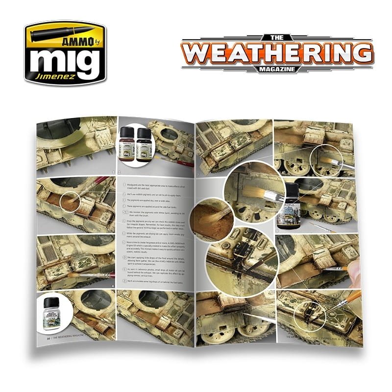 AMMO of Mig Jimenez 4503 - The Weathering Magazine - Engines Fuel &amp;amp; Oil (English Version) – image 2